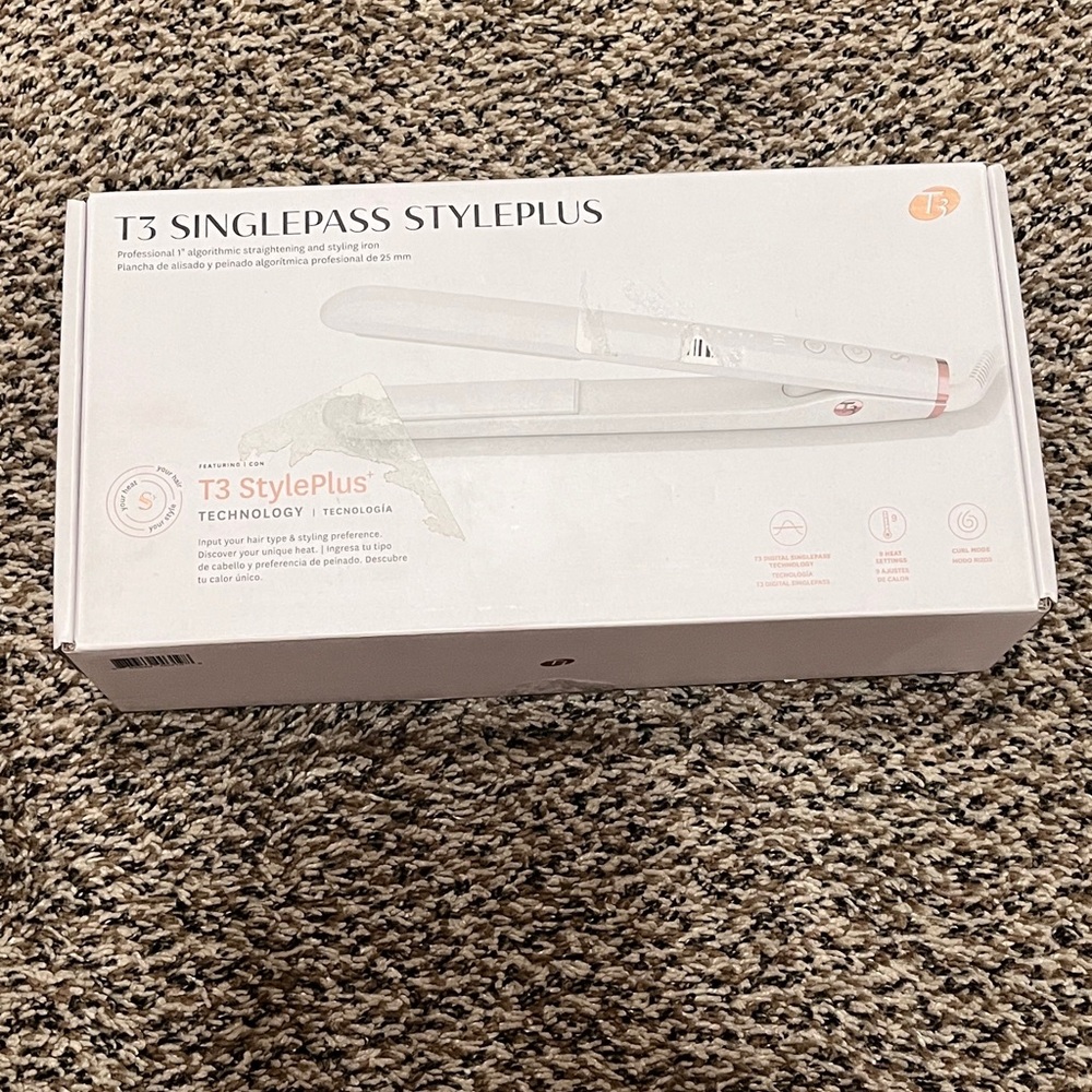 T3 White Hair Styling Tool
